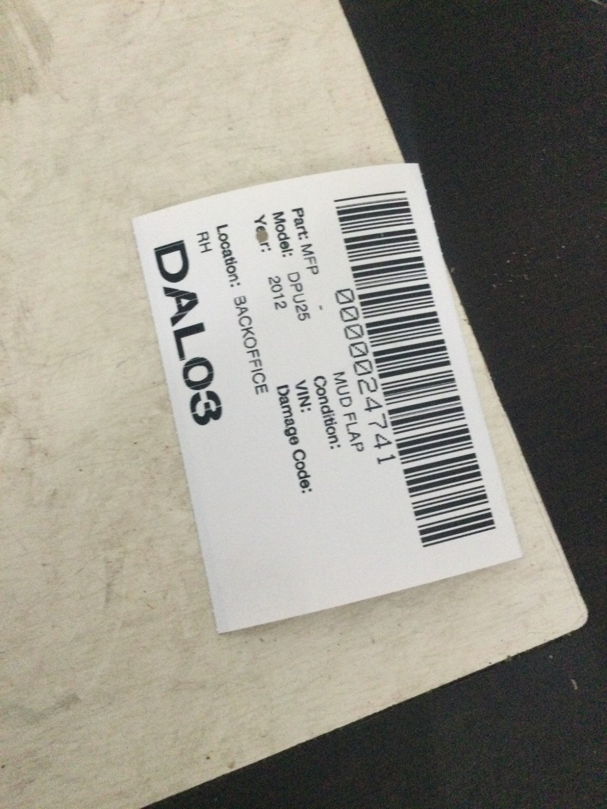 Dodge Ram Truck Mud Flap OEM