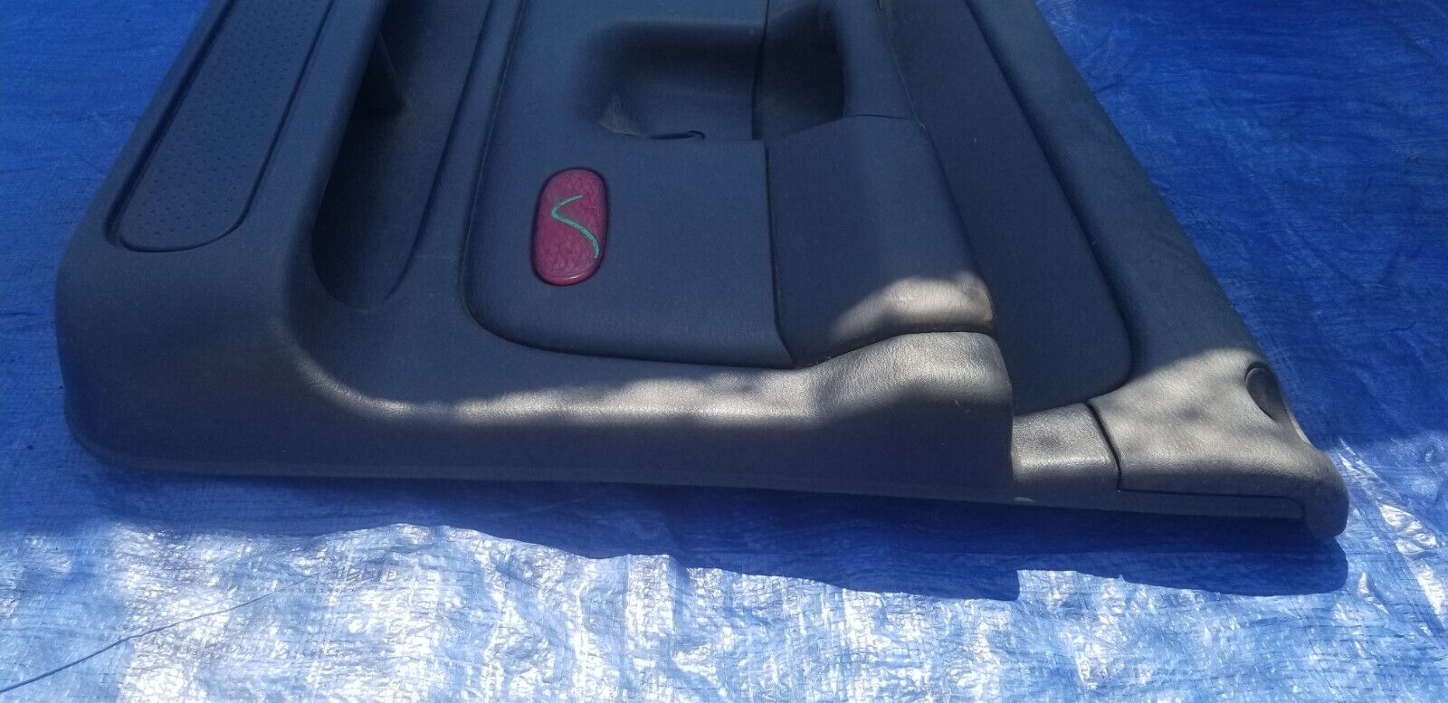 2005 Dodge Ram 1500 Front Right Passenger Door Trim Panel OEM Crew Cab Black