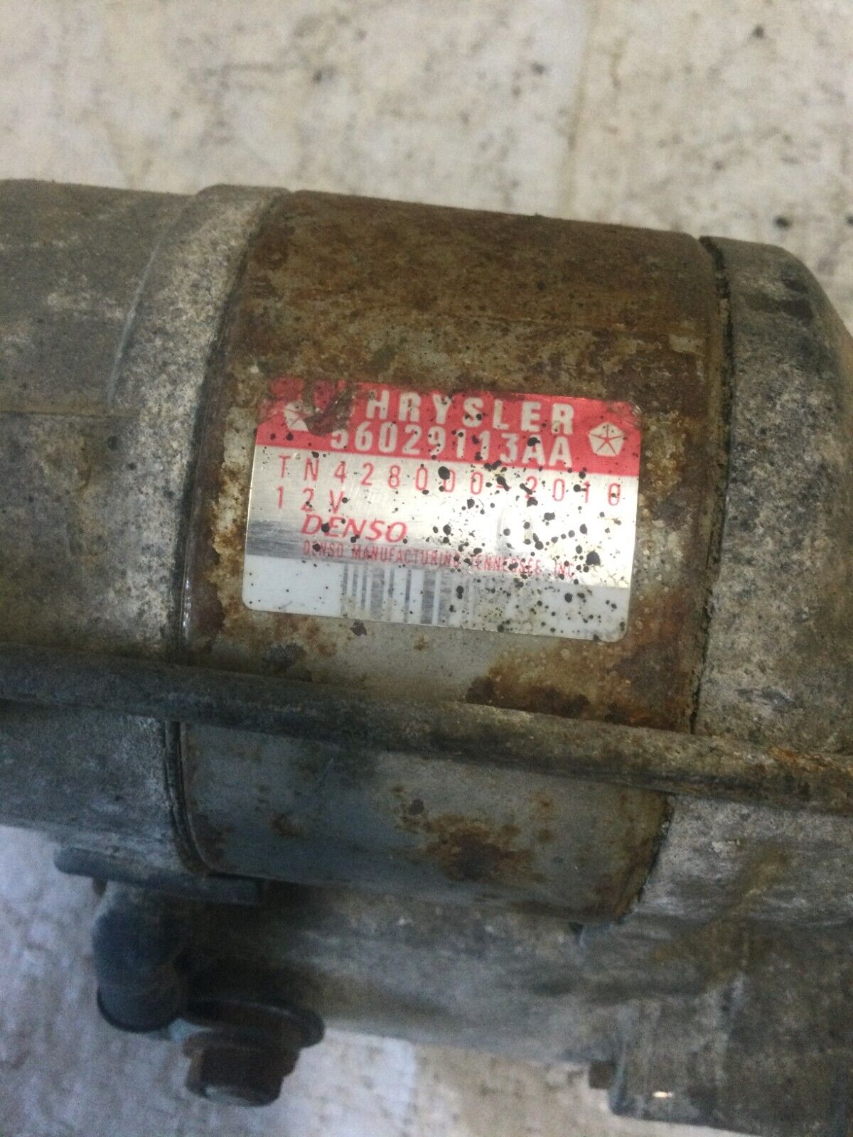 2004 Dodge Ram 1500 Engine Starter Motor OEM 56029113AA