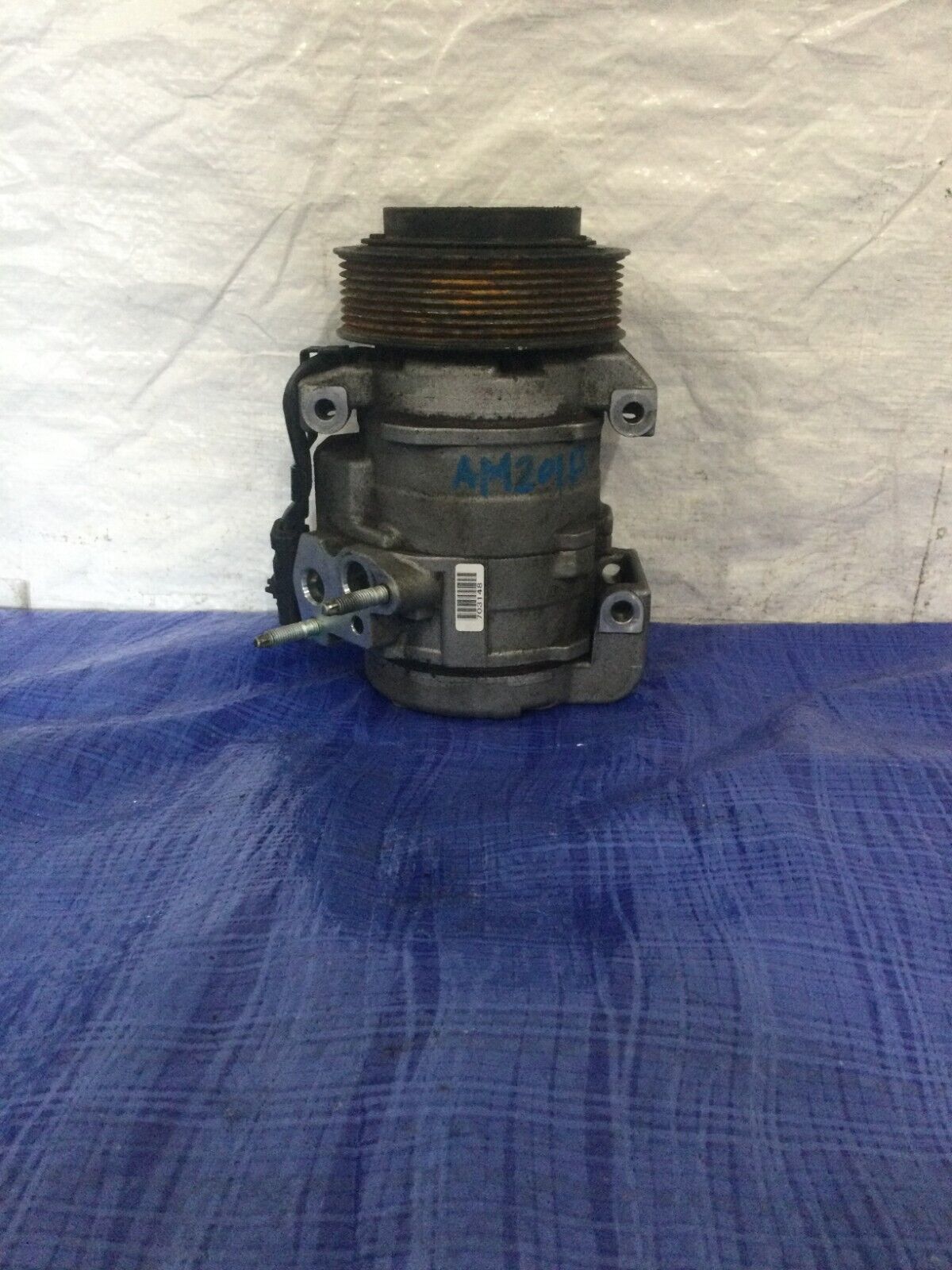 2018 Ram 3500 Diesel Engine 6.7L A/C Compressor OEM 55111444AB