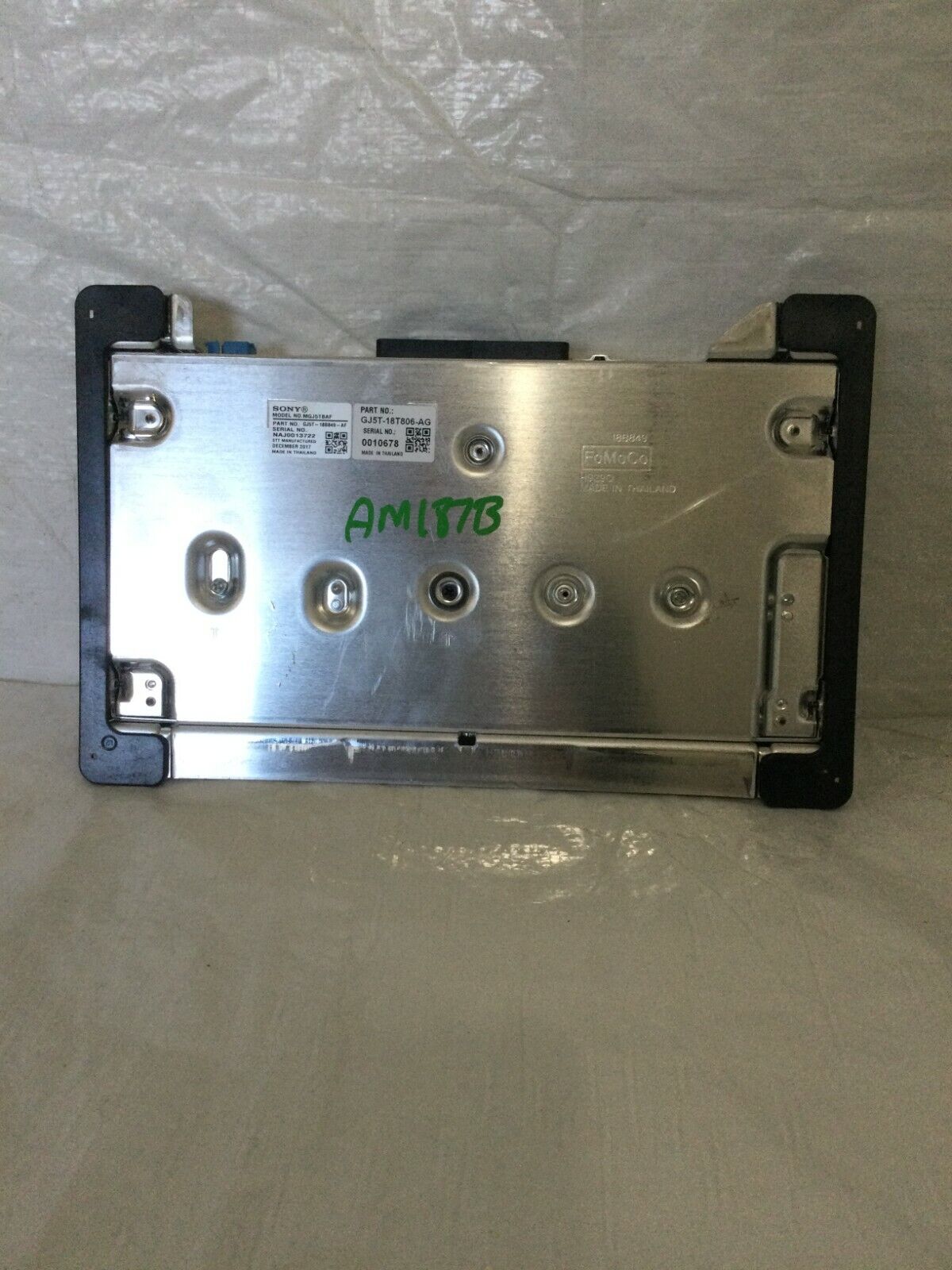2018-2019 Ford Escape Sony Audio Radio Amplifier Amp OEM GJ5T-18T806-AG