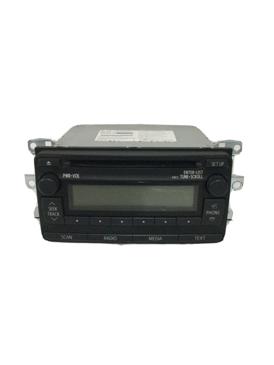 2012-2013 Toyota Corolla  Radio Am Fm Cd Player 86120-02F90 OEM