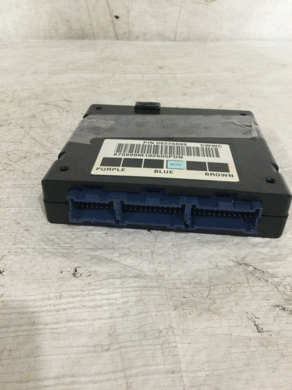 2001 Chevrolet Silverado 2500 Body Control Module 09375899 OEM