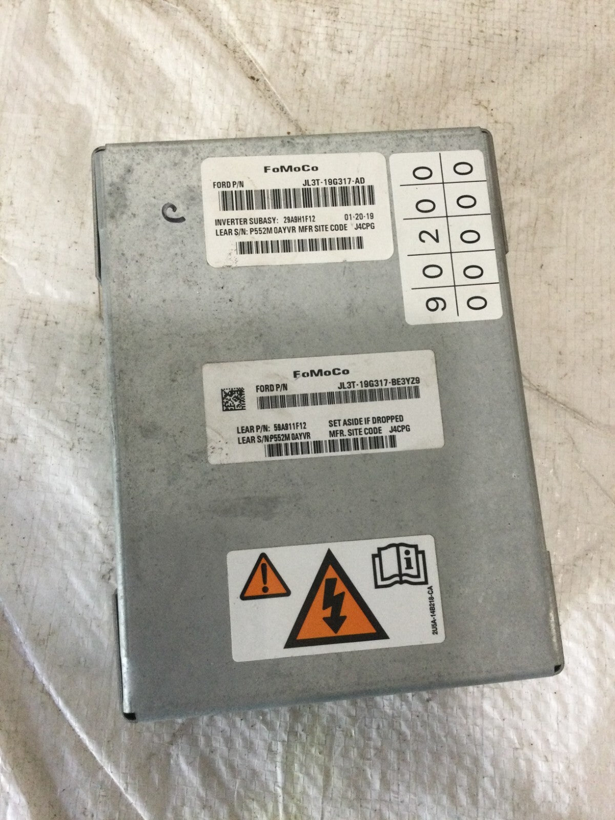 2018-2020 Ford F-150 F150 Power Converter Inverter OEM JL3T19G317AD