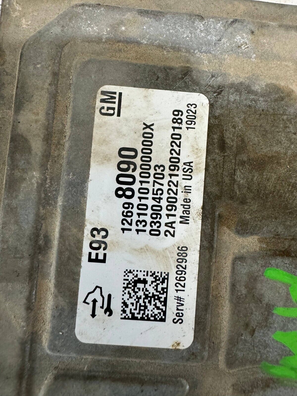 2019 Chevrolet Silverado 1500 Engine Control Module ECU ECM 12692986 OEM