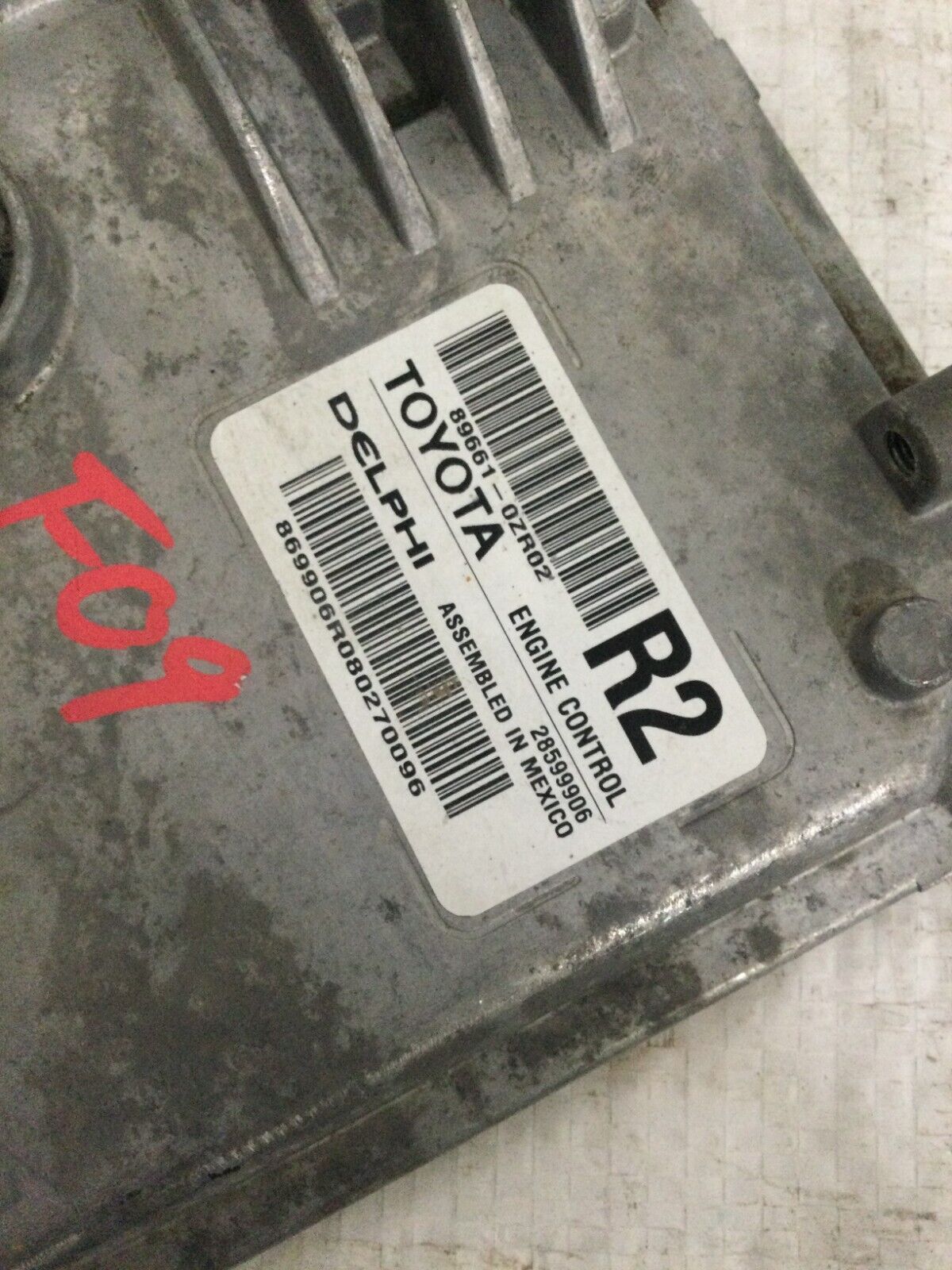 17 18 Toyota Corolla 1.8L 89661-0ZR00 Computer Engine Control ECU ECM EBX Module