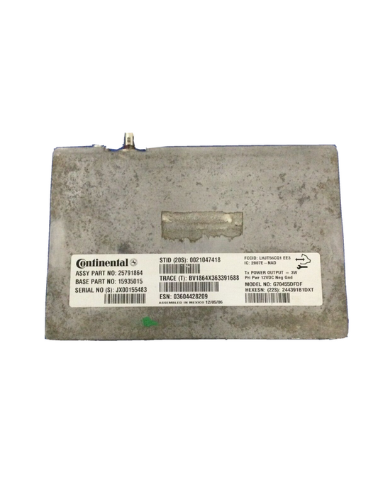 2007-2009 Cadillac Escalade ESV Onstar Communication Module OEM 25791864