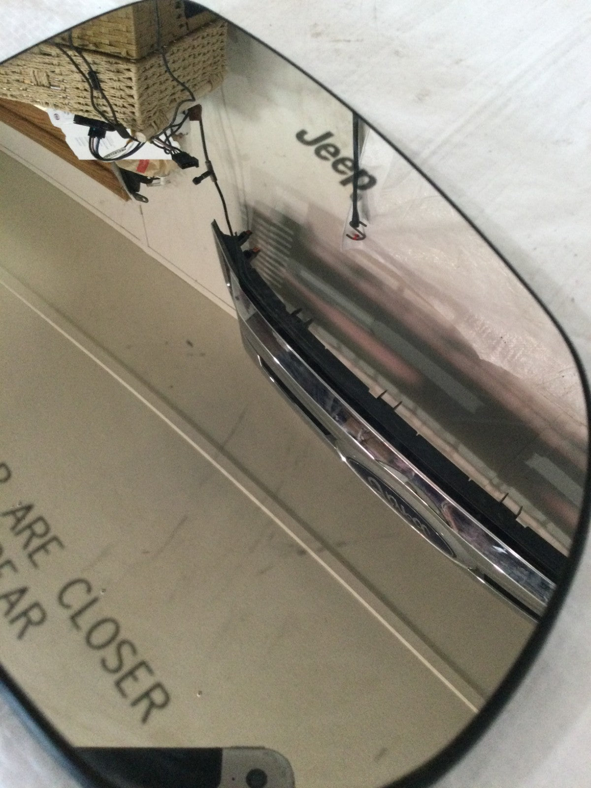 2019 Jeep Compass Passenger Right Door Mirror Glass OEM HAS INNER SCRATCH