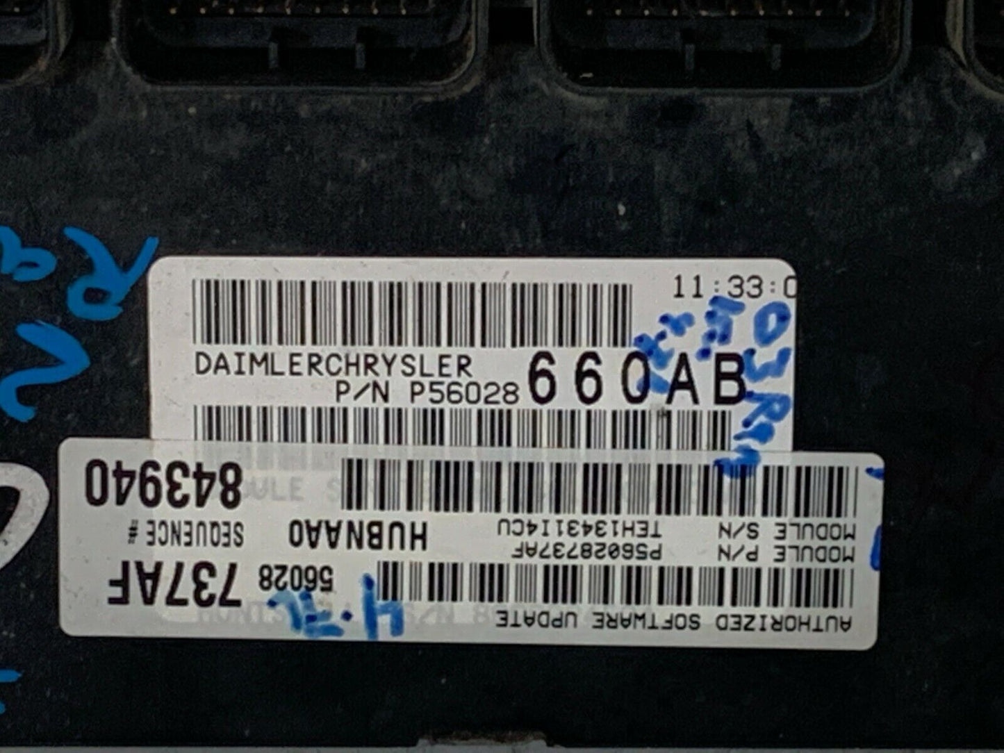 2003 Dodge Ram 1500 ECU ECM 4.7L Engine Computer Control Module OEM 56028660AB