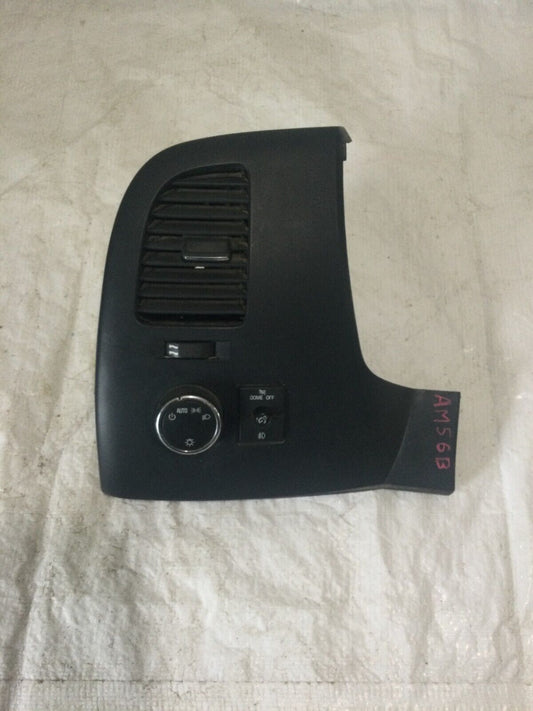 2007-2013 GMC Sierra 1500 Headlight Control Switch W/ Air Vent 25858705 OEM