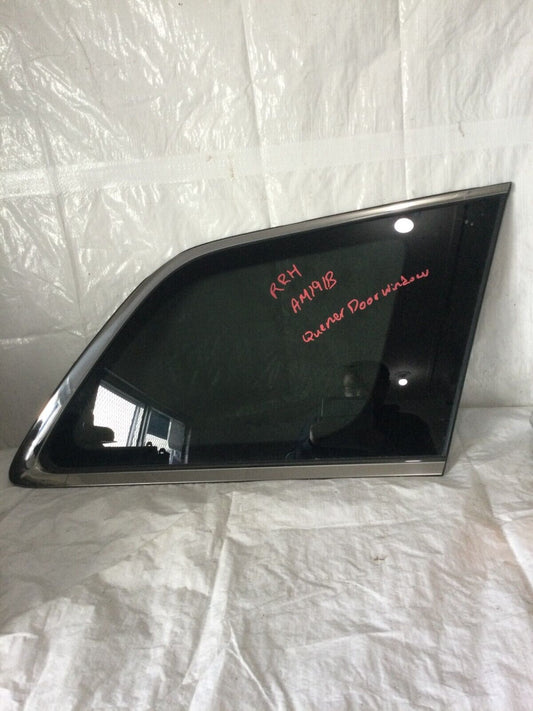 2012 Jeep Grand Cherokee Right Quarter Window Glass 43R-000265