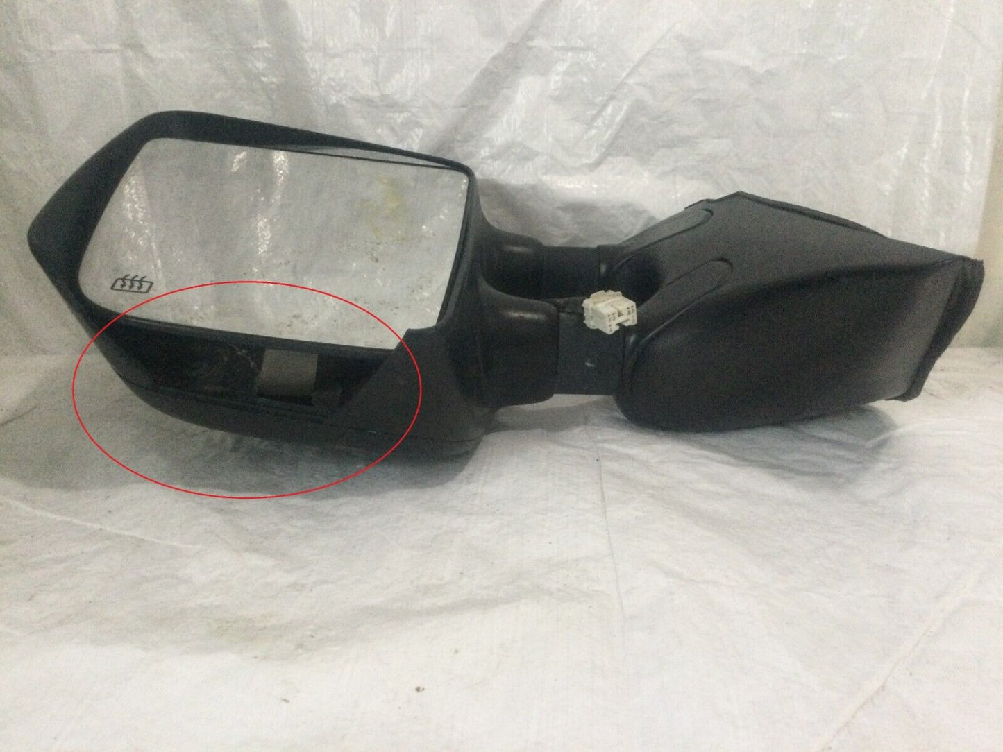 2007 Nissan Titan Power Heated Dual Arm Right Passenger Side View Door Mirror