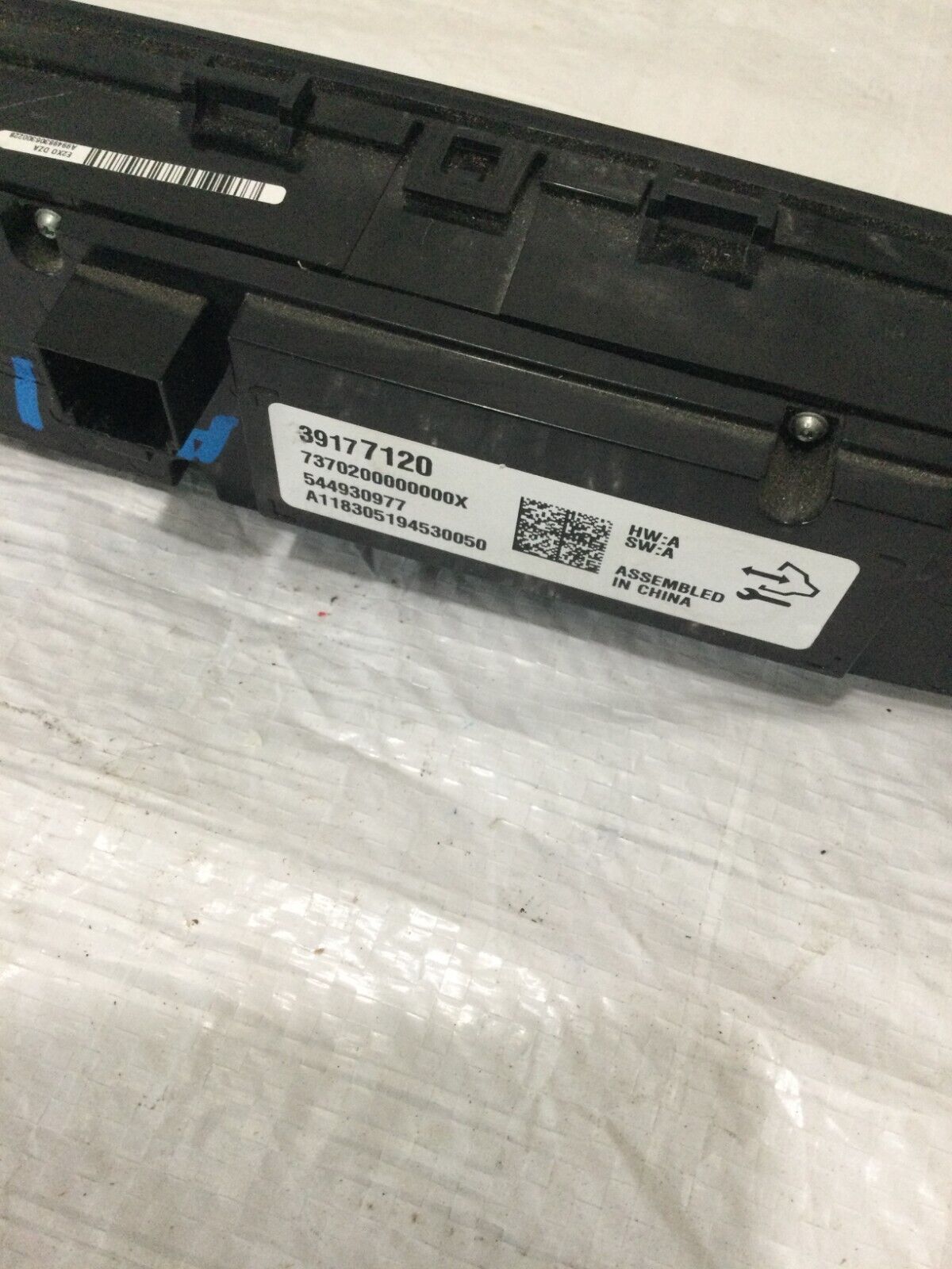 2018-2020 Buick Regal Preferred II A/C Heater Control OEM 39177120