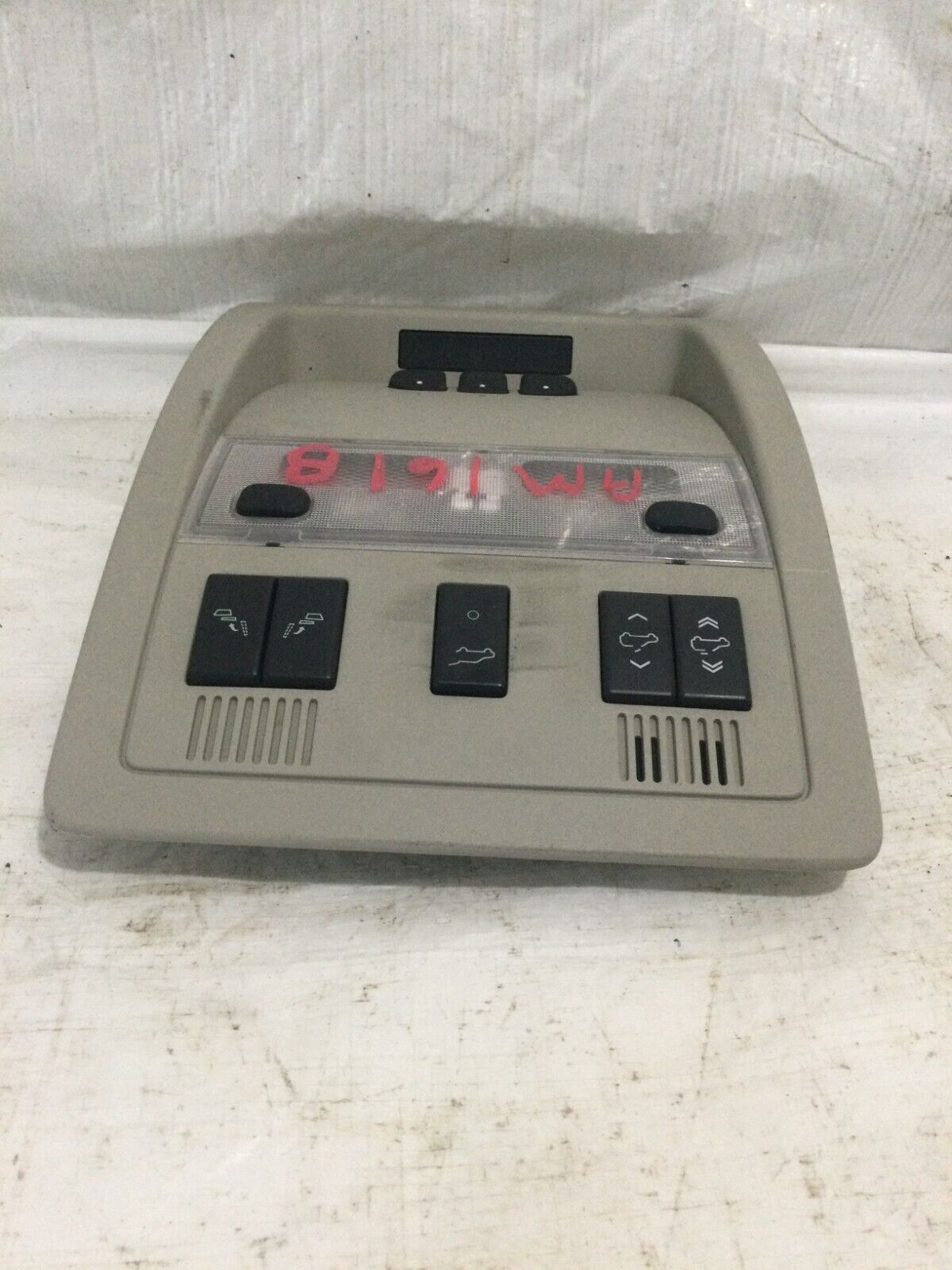 2007-2011  Cadillac  Escalade  ESV  Front  Console 15918168 OEM