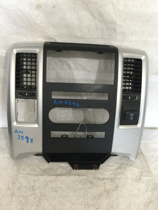 2010 Dodge Ram 1500 Center Dash Radio AC Control Bezel 1EB051SDAC OEM