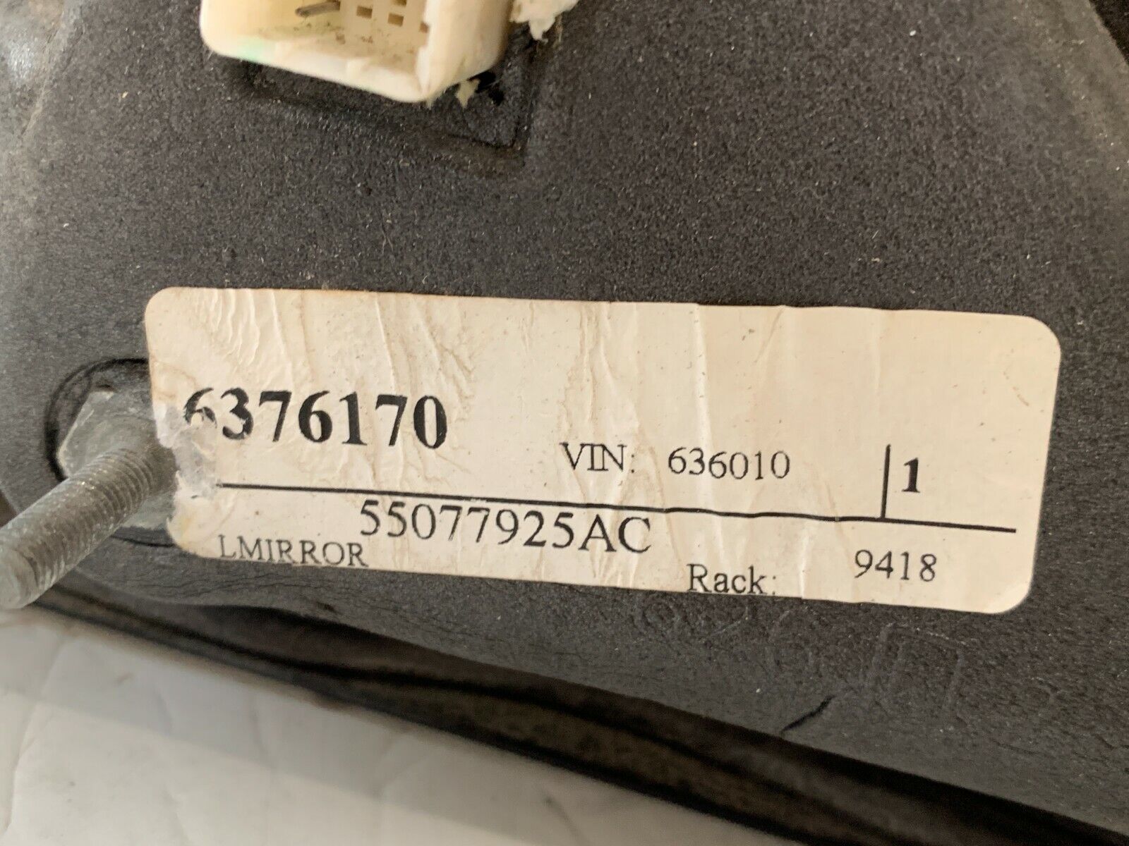 2002-2008 Dodge Ram 1500 Power Heated Chrome Cover Mirror Left Driver OEM