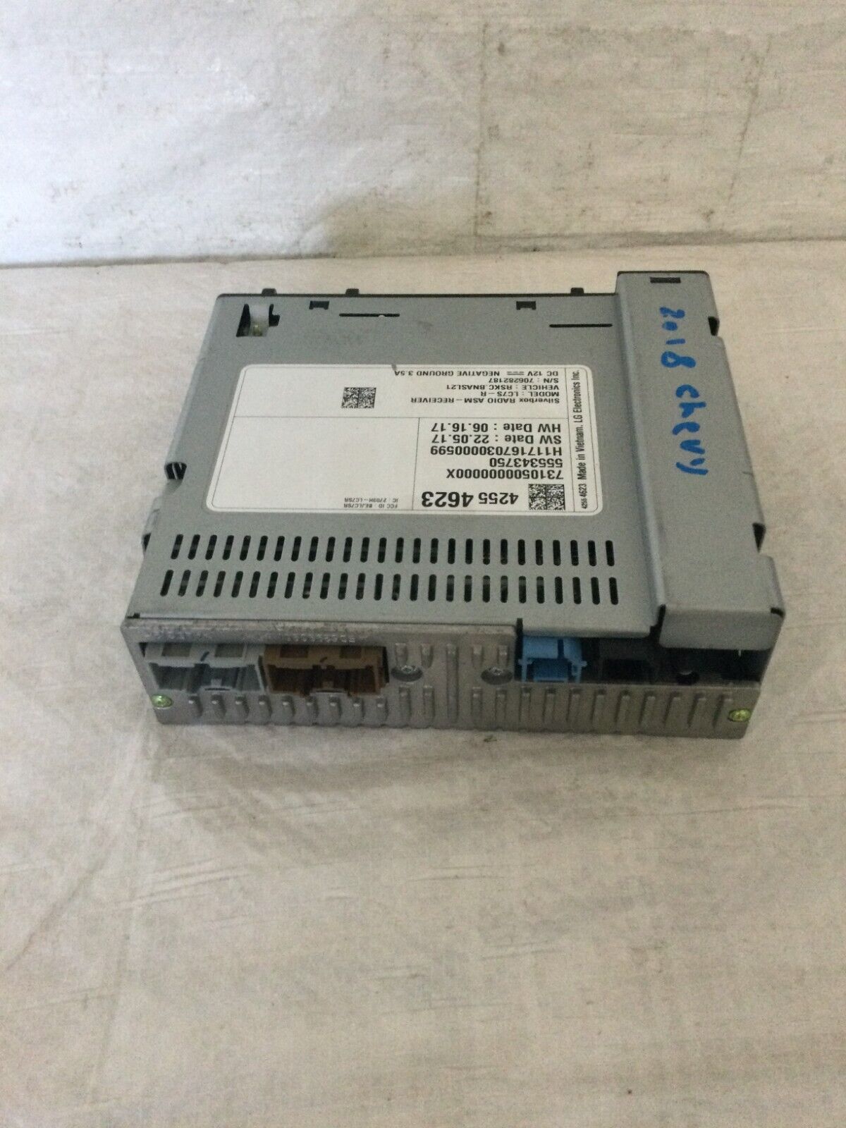 2018 Chevrolet Silverado 1500 Audio Equipment Radio Receiver 42554623 OEM