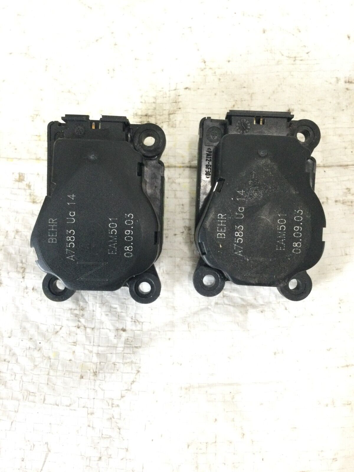 2004  Mercedes-Benz S-Class Air Flap Blend Door Actuator OEM Set of 2