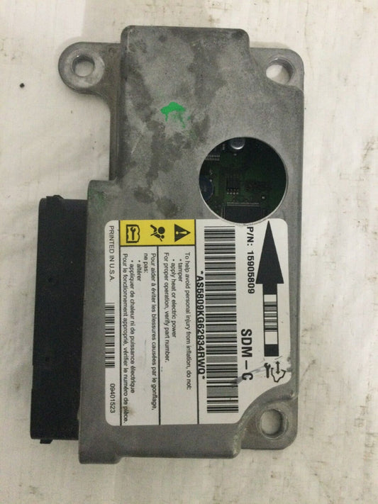 2007 GMC Yukon SRS Control Module 15905809 OEM