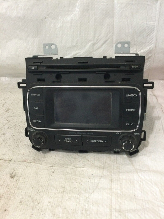 2014-2016 Kia Forte Single CD Touch Screen AM FM SAT Radio Receiver OEM