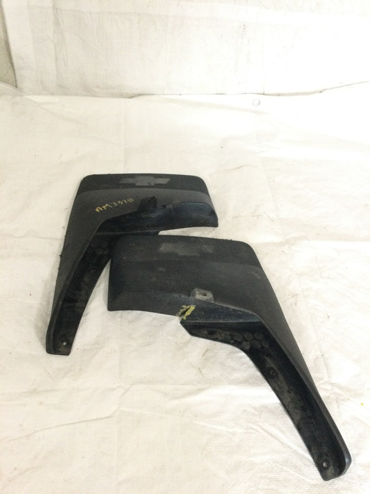 2013 Chevrolet Silverado 1500 5.3L Rear LH RH Set Mud Flap OEM MARKED DAMAGE