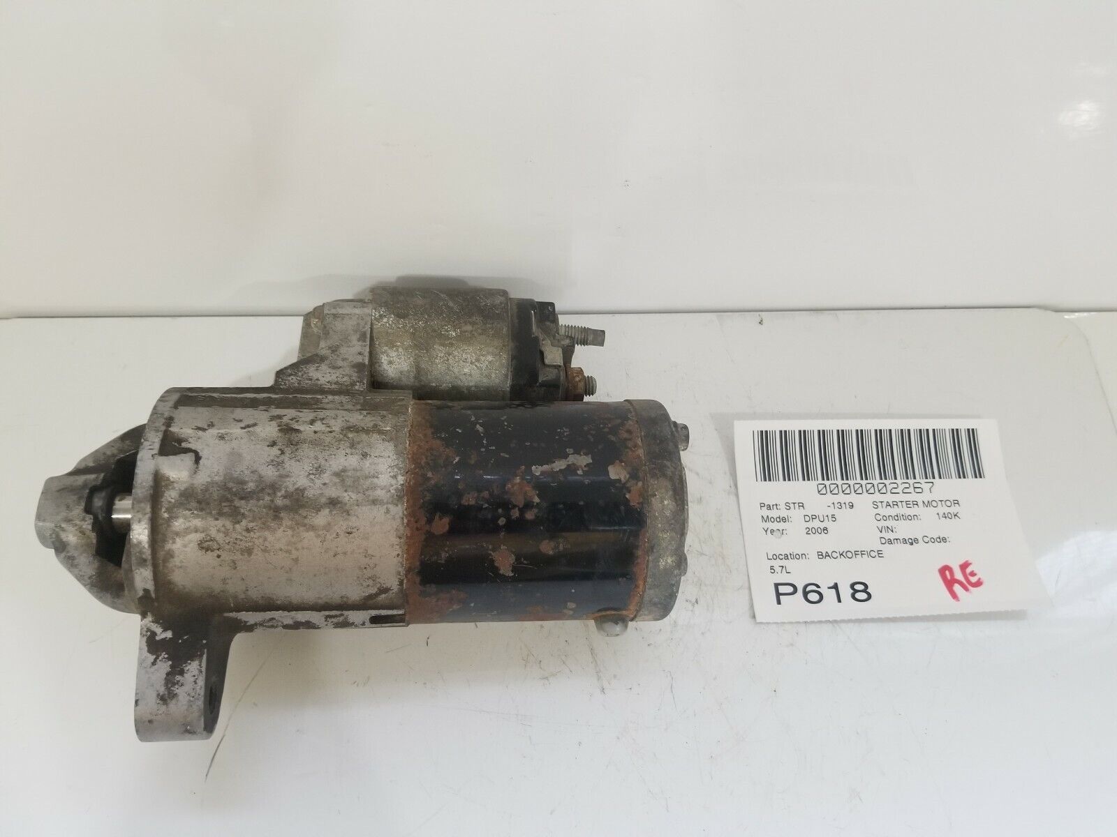 2006-2008 Dodge Ram 1500 04801253AA 5.7L Engine Starter Motor OEM 