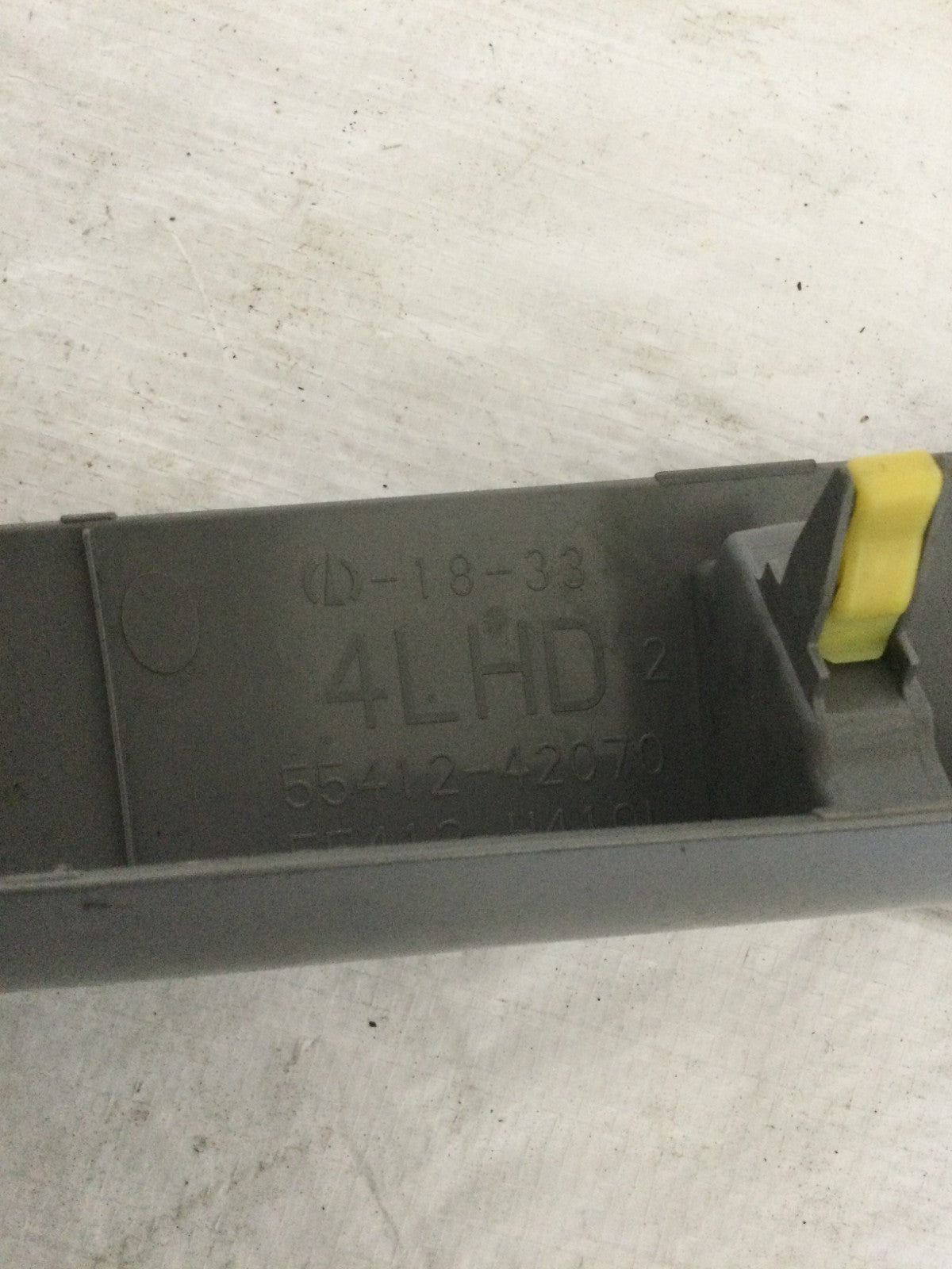 2018 Toyota RAV4 Center Instrument Cluster Finish Panel OEM 55412-42070
