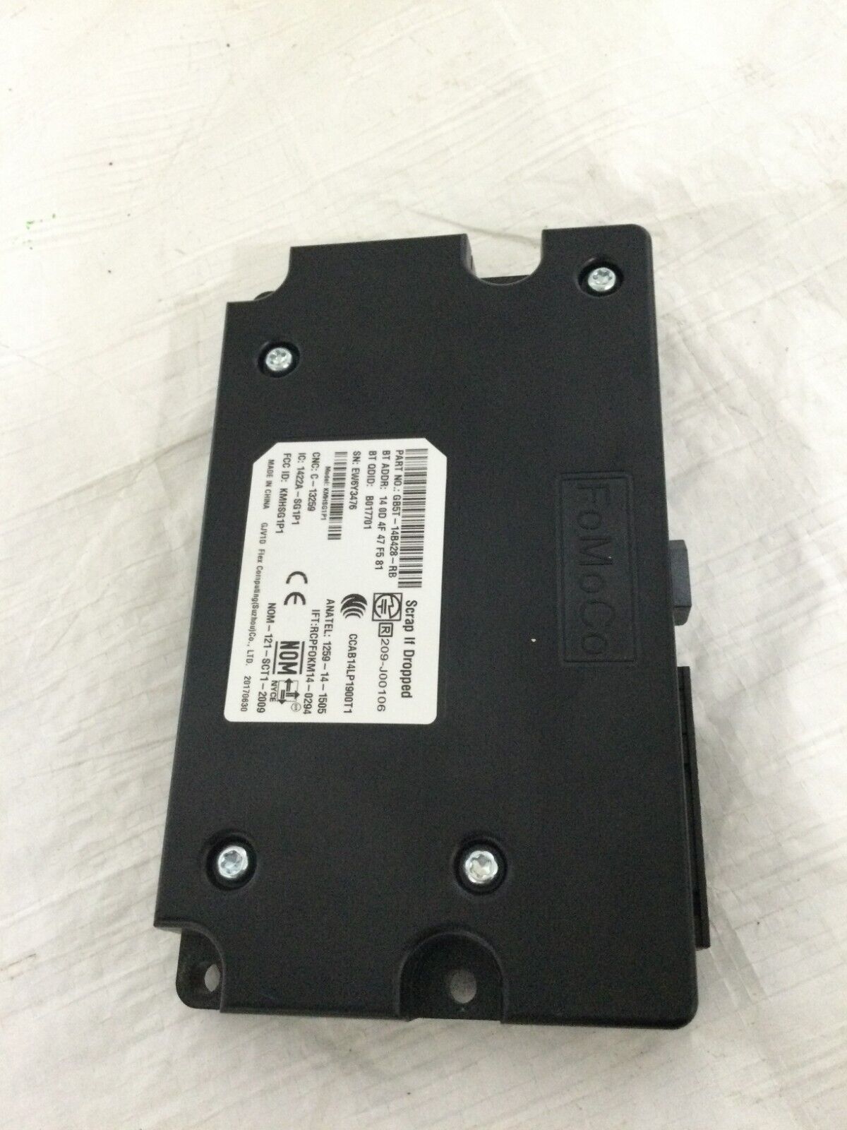 2016-2017 Ford Explorer Communication Voice Recognition Module OEM FR3T14D212RB