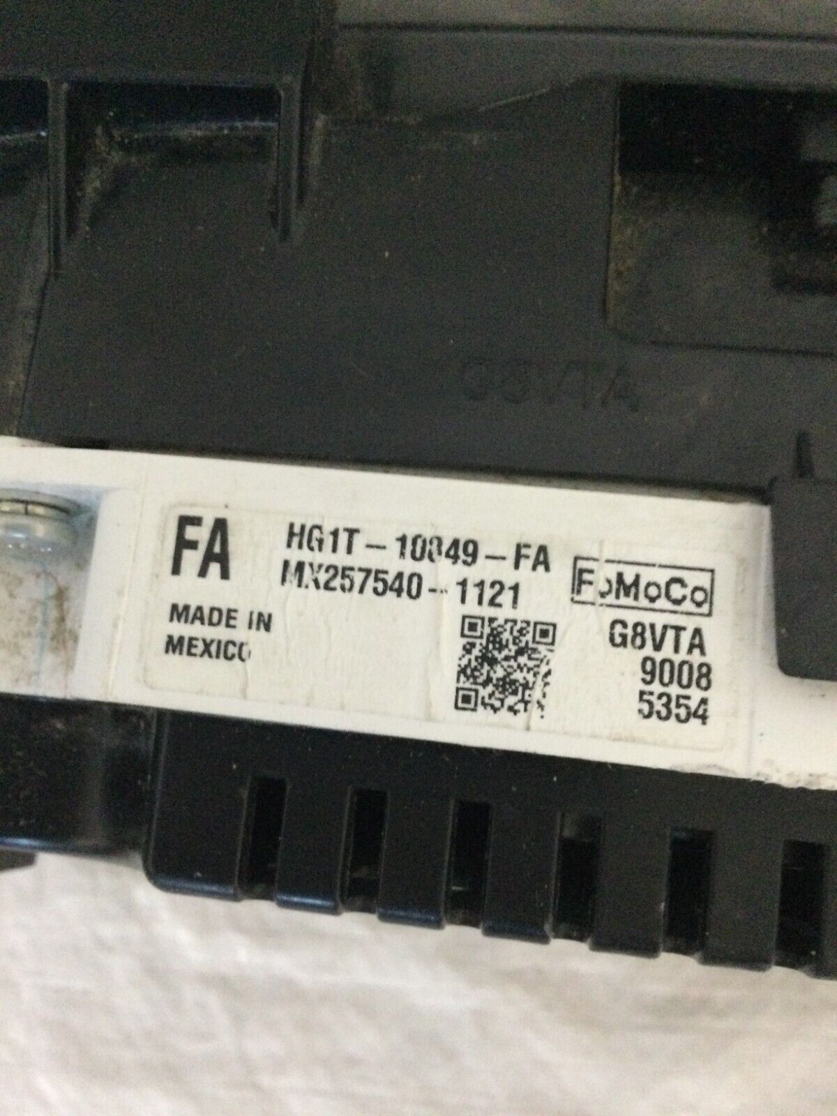 2019 Ford Taurus Speedometer Cluster KPH HG1T-10849-FA OEM