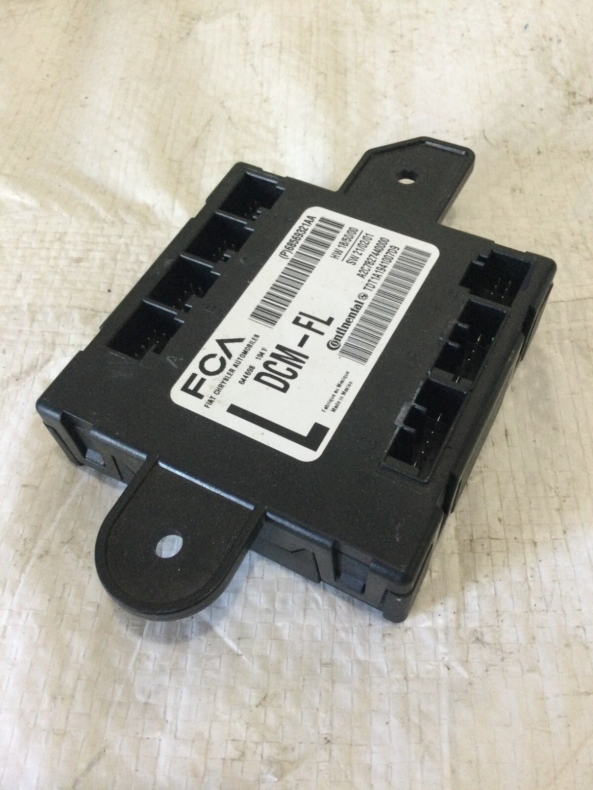 2019-2021 Ram 2500 3500 Front Left Driver Door Control Module 68569321AA