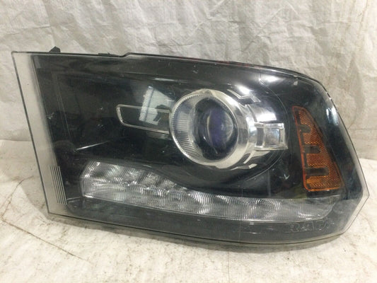 2013-2018 Dodge Ram 2500 Left Projector Halogen Smoked Headlight OEM LH