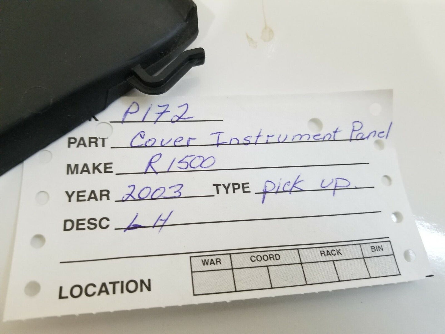 2002-2005 Dodge Ram 1500 Left Hand Dash End Cap Cover 5GY83XDVAB OEM