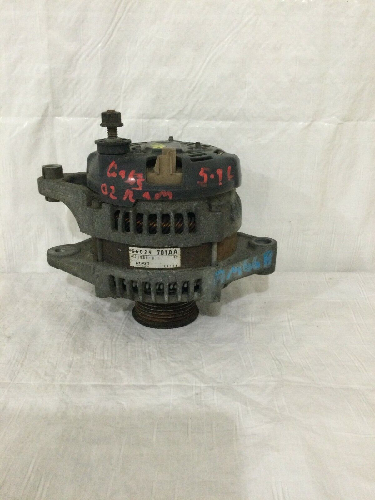 2002 Dodge Ram 1500 Pickup Alternator Motor 56029701AA OEM 5.9L