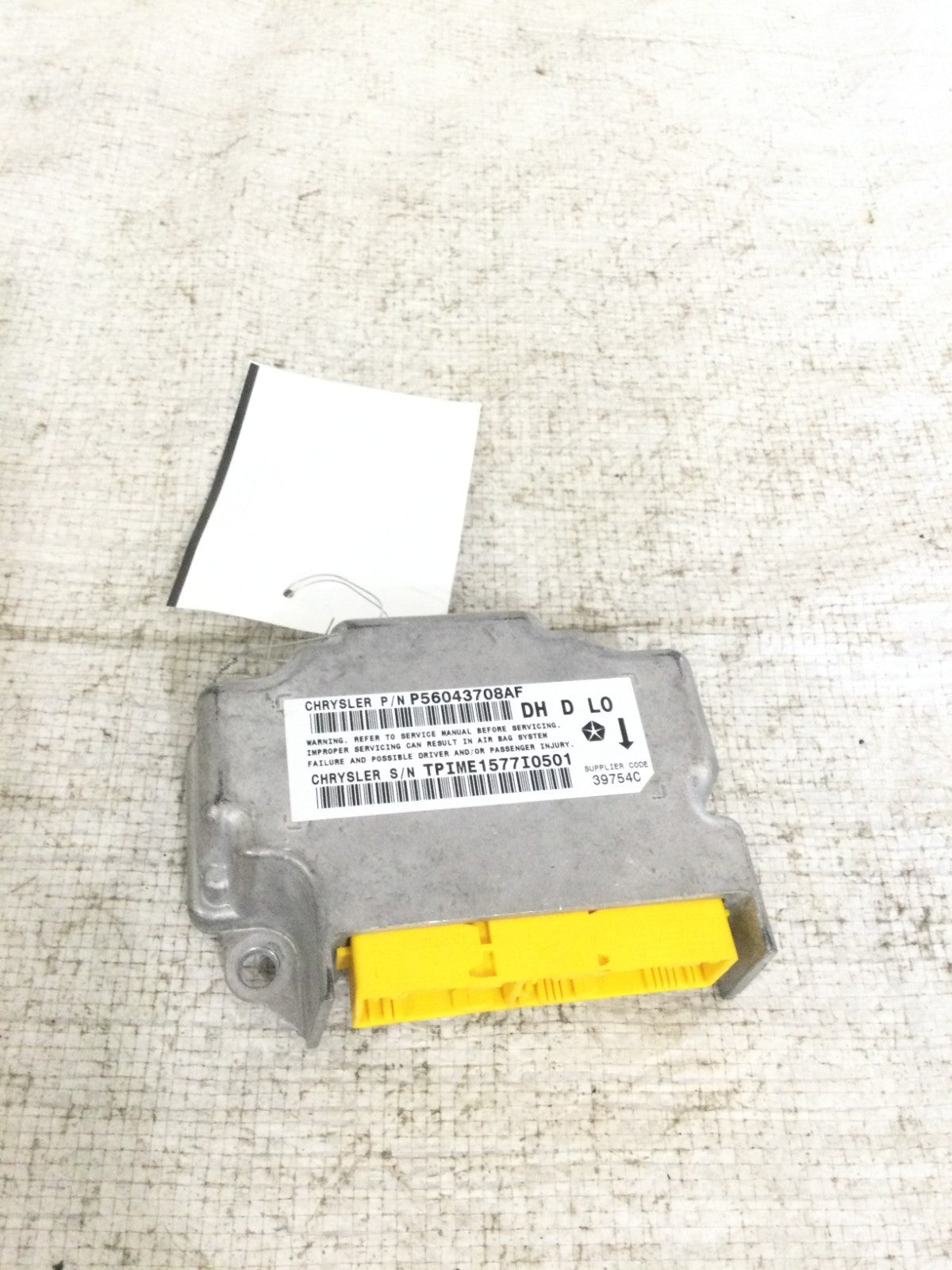 2007 Dodge Ram 1500 Occupant Restraint Module OEM 56043708AF
