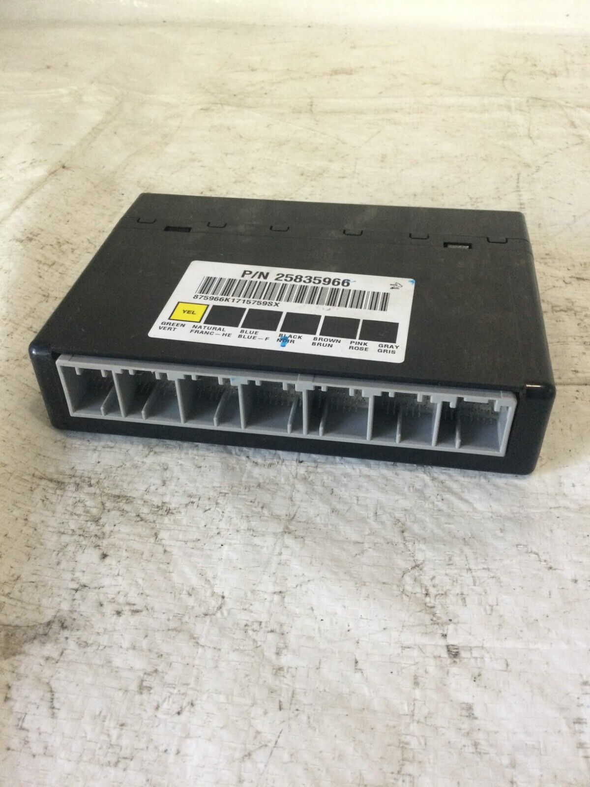 2007-2010 Cadillac Escalade ESV Chassis Brain Box 25835966 OEM