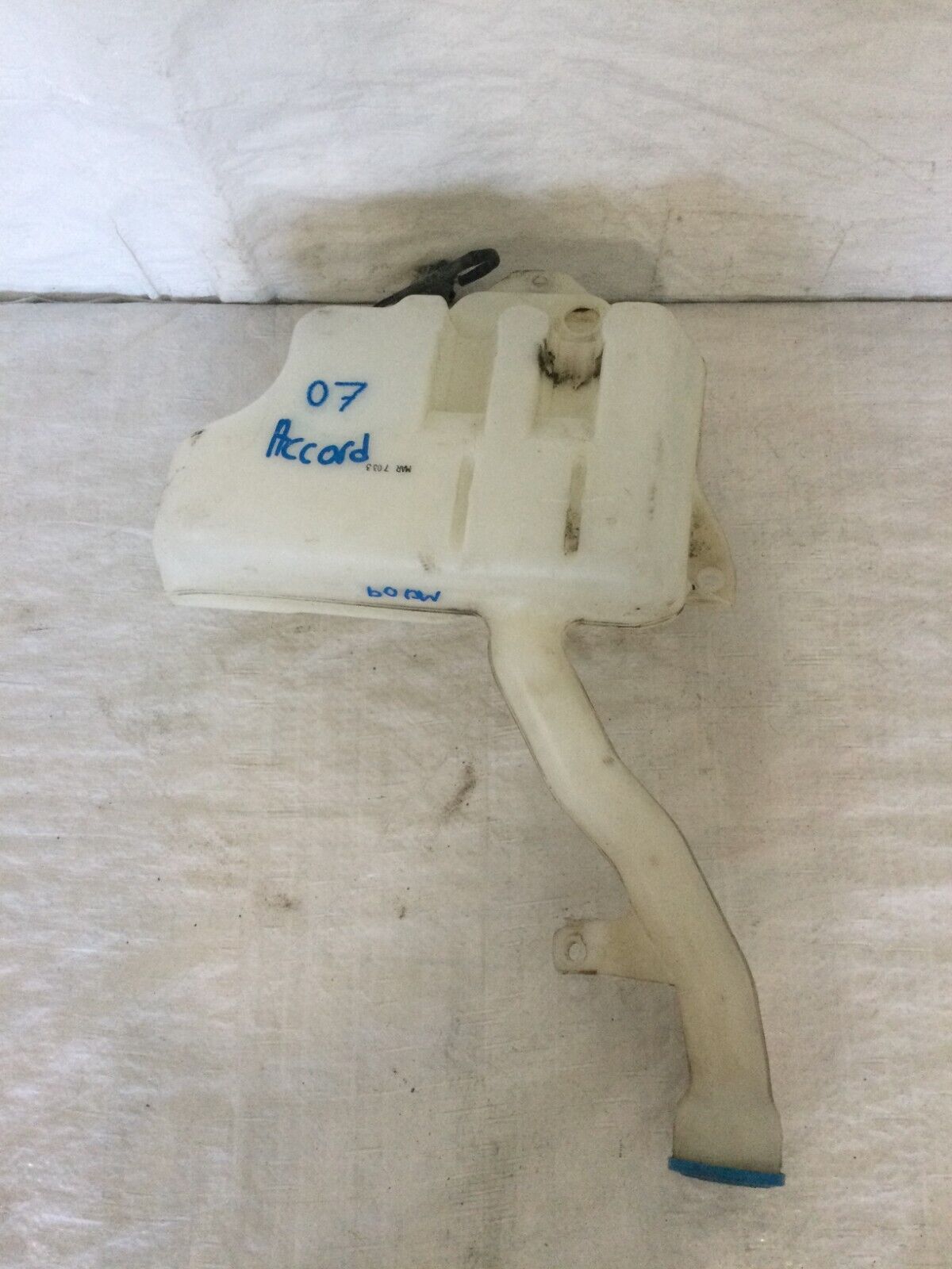 2003-2007 Honda Accord Windshield Washer Bottle Reservoir OEM 
