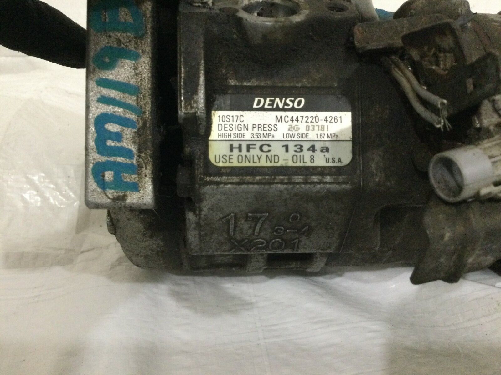 2005 Toyota Tundra A/C Compressor OEM 4.7L V8