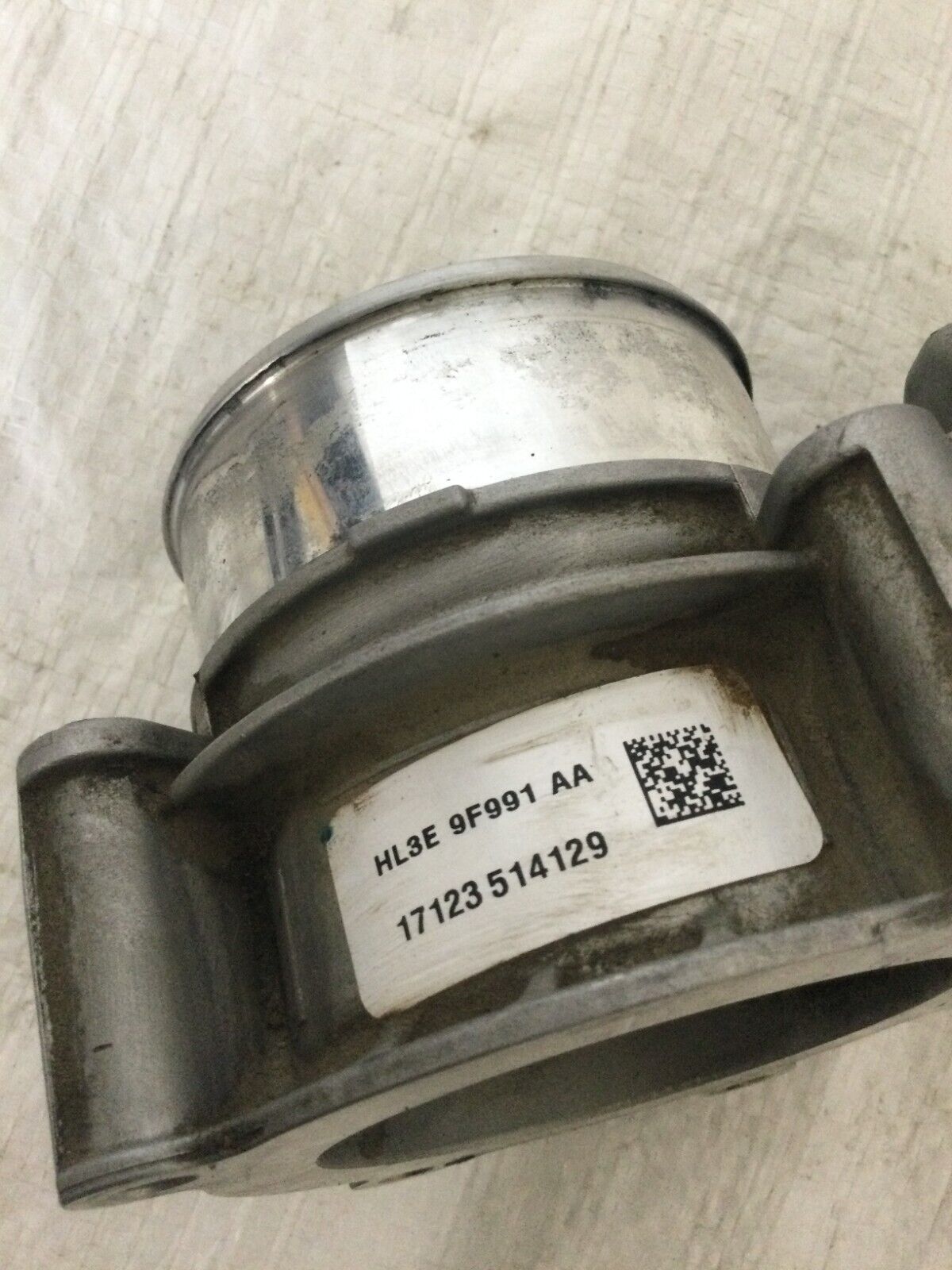 2017 Ford F-150 F150 Throttle Body Valve Assembly  HL3E 9F991 AA OEM