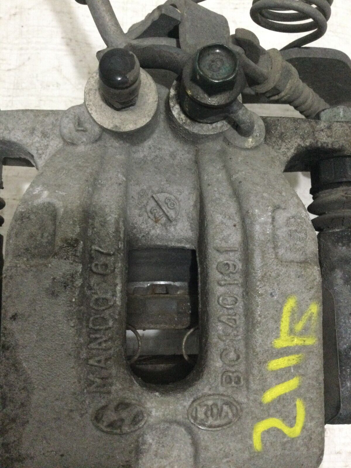 2017 Hyundai Elantra  Rear  Left  Side Brake Caliper  OEM