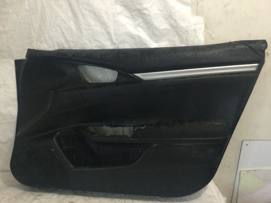 2016 Honda Civic Front Right Interior Door Trim Panel OEM