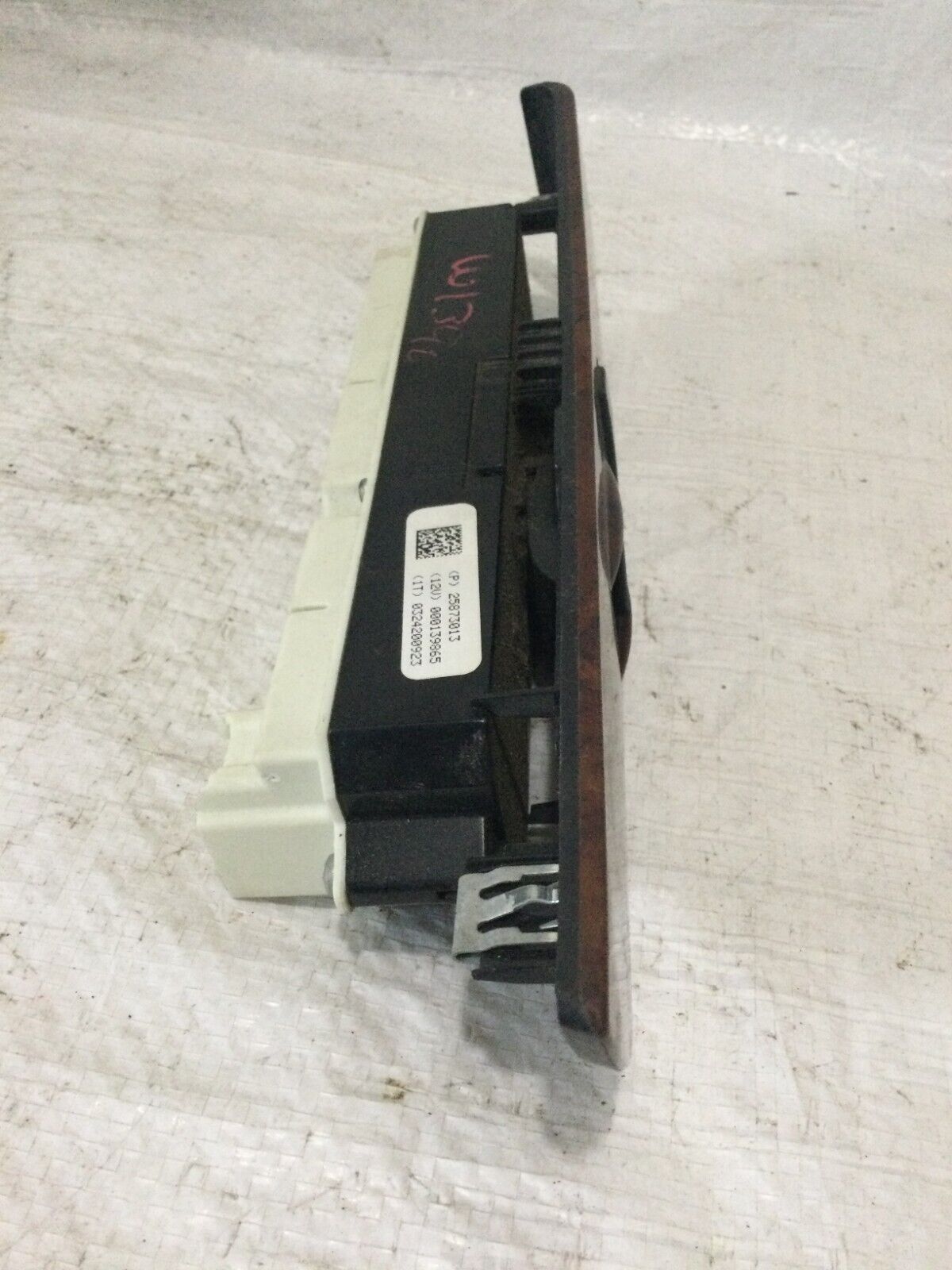 2007-2009 Chevrolet Tahoe Front Right Power Window Switch Wood Grain OEM
