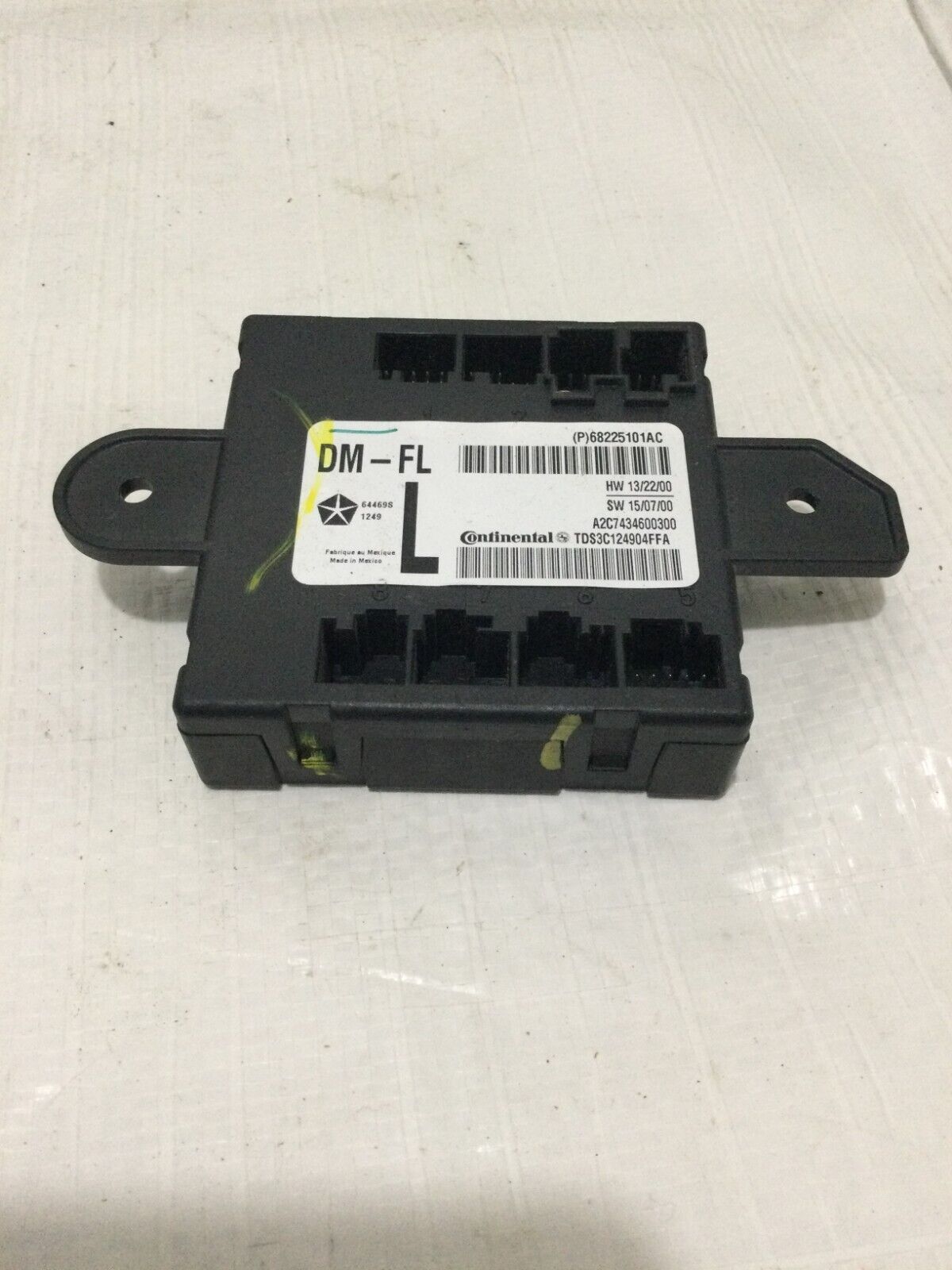 2019 RAM 1500  Front Left Door Control Module OEM