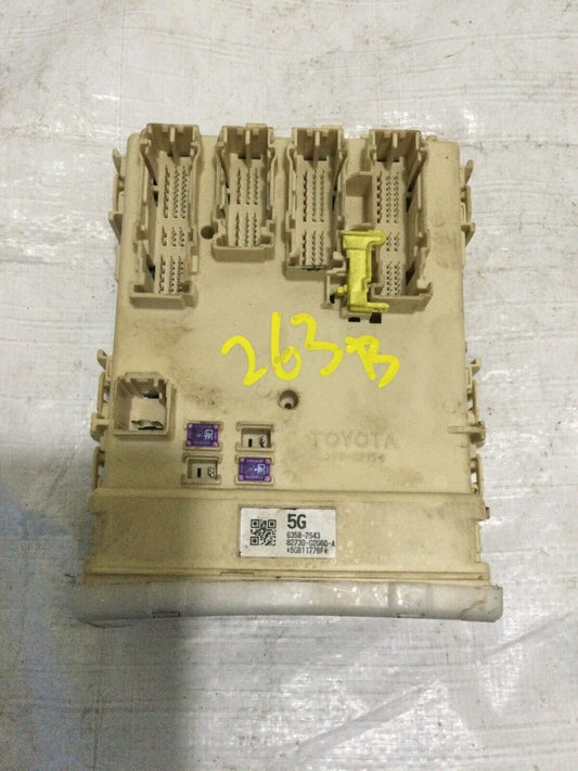 2015 Toyota Corolla  Multiplex  Network Control Module OEM