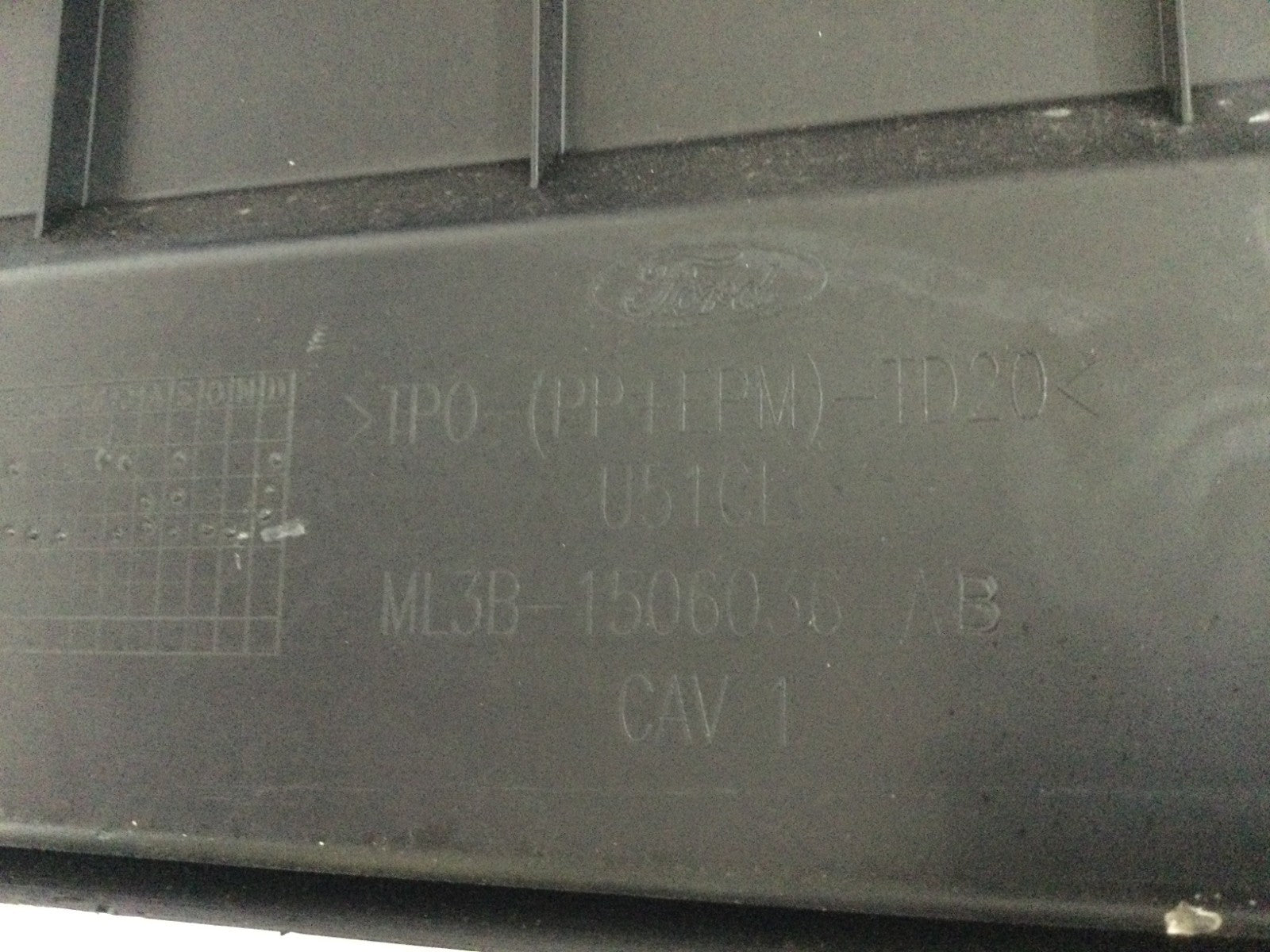 2023 Ford F150 Lower Glove Box Storage Compartment OEM ML3B-1506036-AB