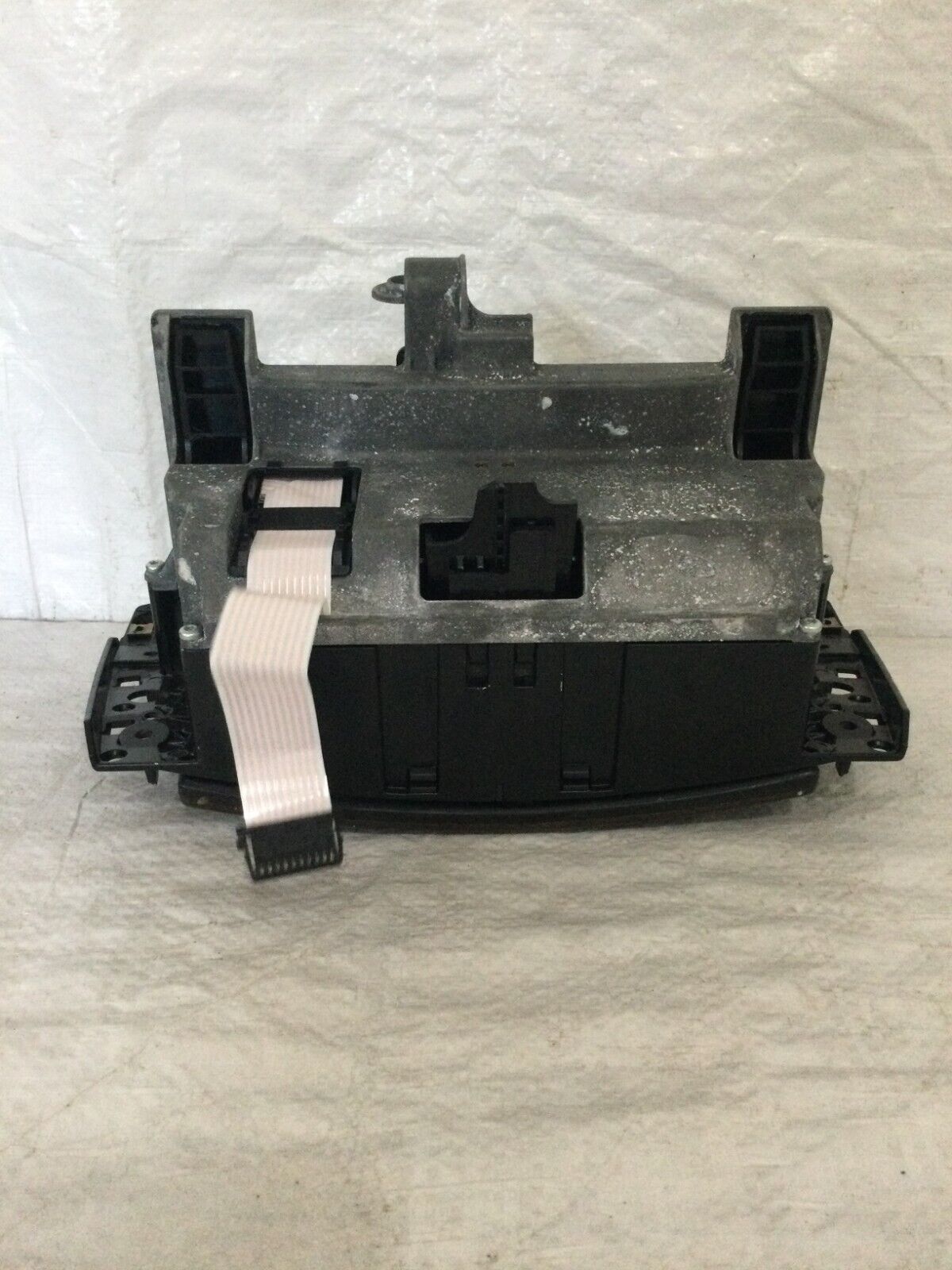 2004 BMW 745Li E65 E66 Center Console Dual Storage Wood grain OEM