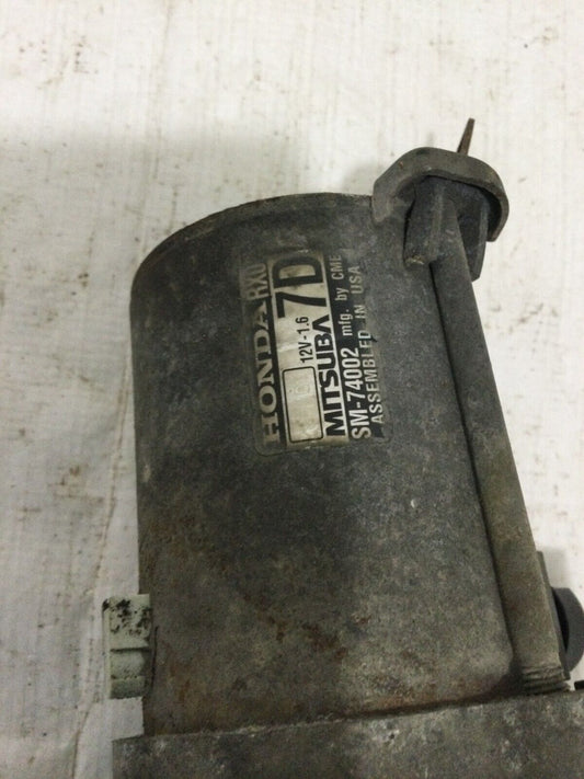 2012 Hyundai Elantra   Engine Starter Motor  OEM
