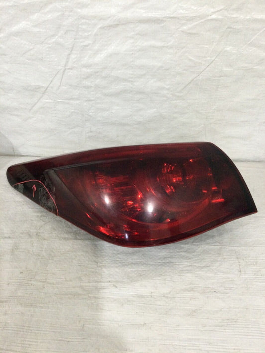 2014-2017 Infiniti Q50 Tail Light Quarter Panel Mounted Left Driver LH OEM