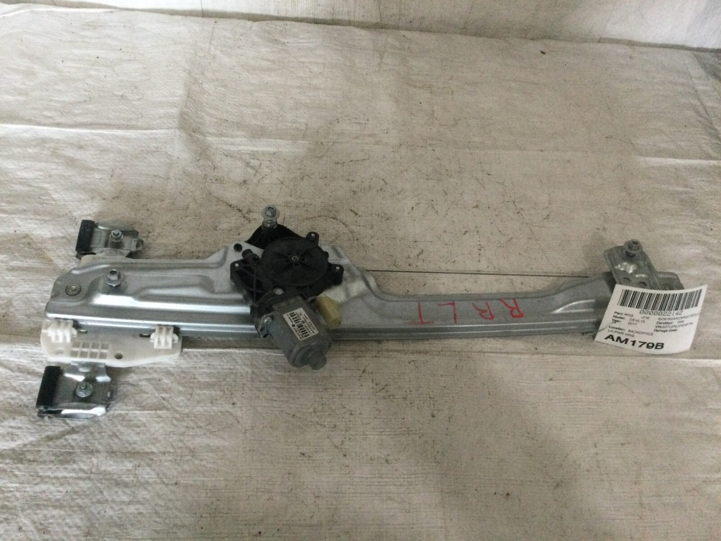 2017 Sierra Denali 1500 Rear Left Window Regulator Motor OEM