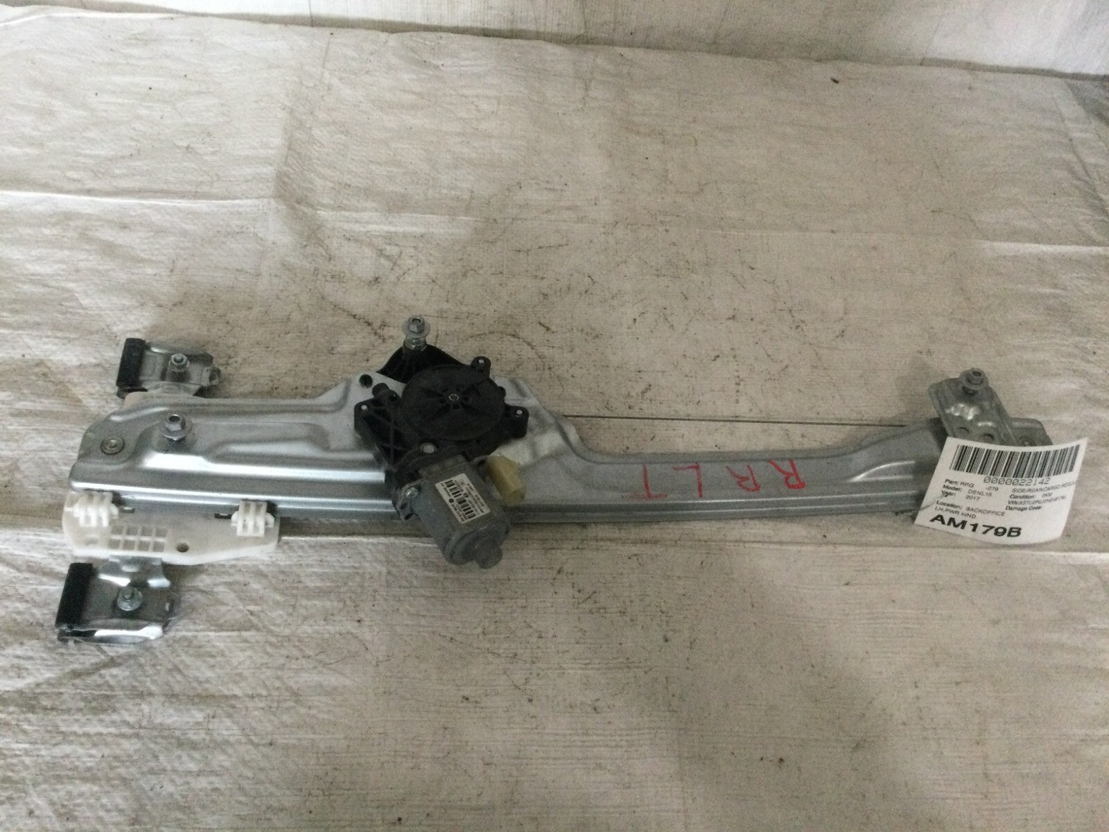 2017 Sierra Denali 1500 Rear Left Window Regulator Motor OEM
