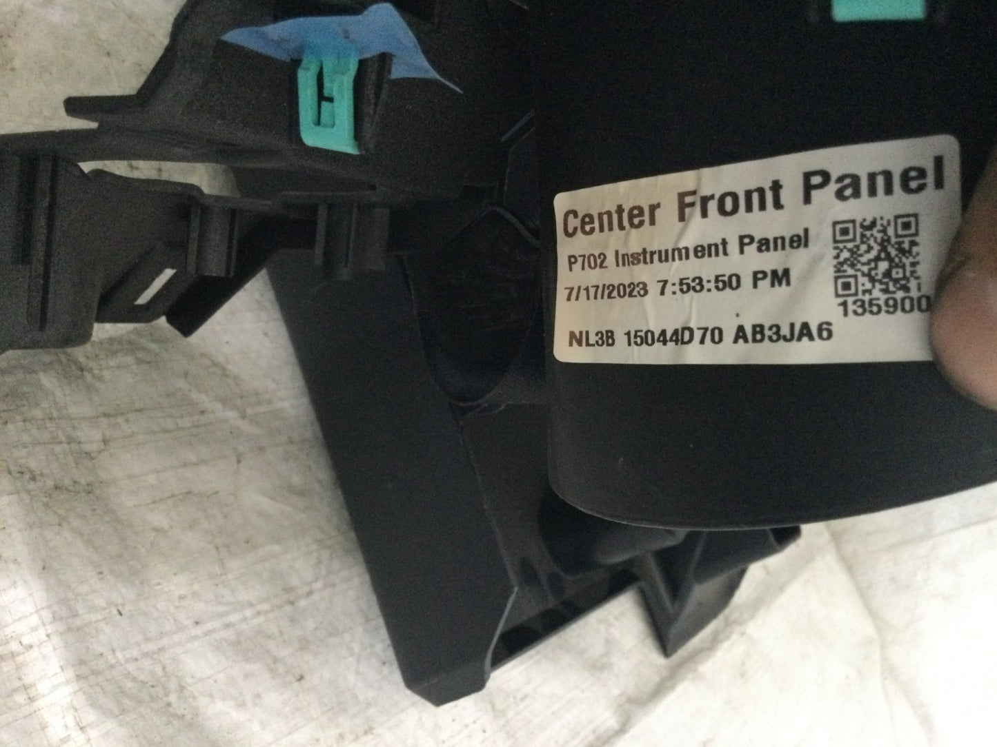 2023 Ford F150 F-150 Instrument Cluster Bezel W/ Steering Collar OEM